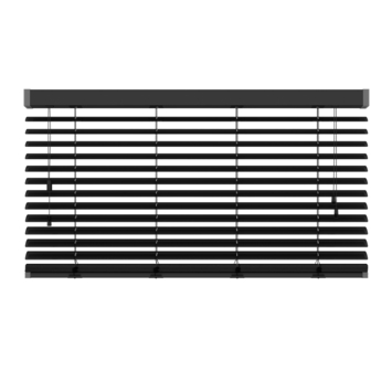 KARWEI aluminium jaloezie 50 mm matzwart (kleurnr. 320) 140x180 cm (bxh)