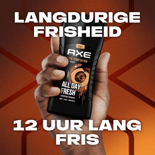 AXE Dark Temptation Toilettas Geschenkset 250ml + 150ml