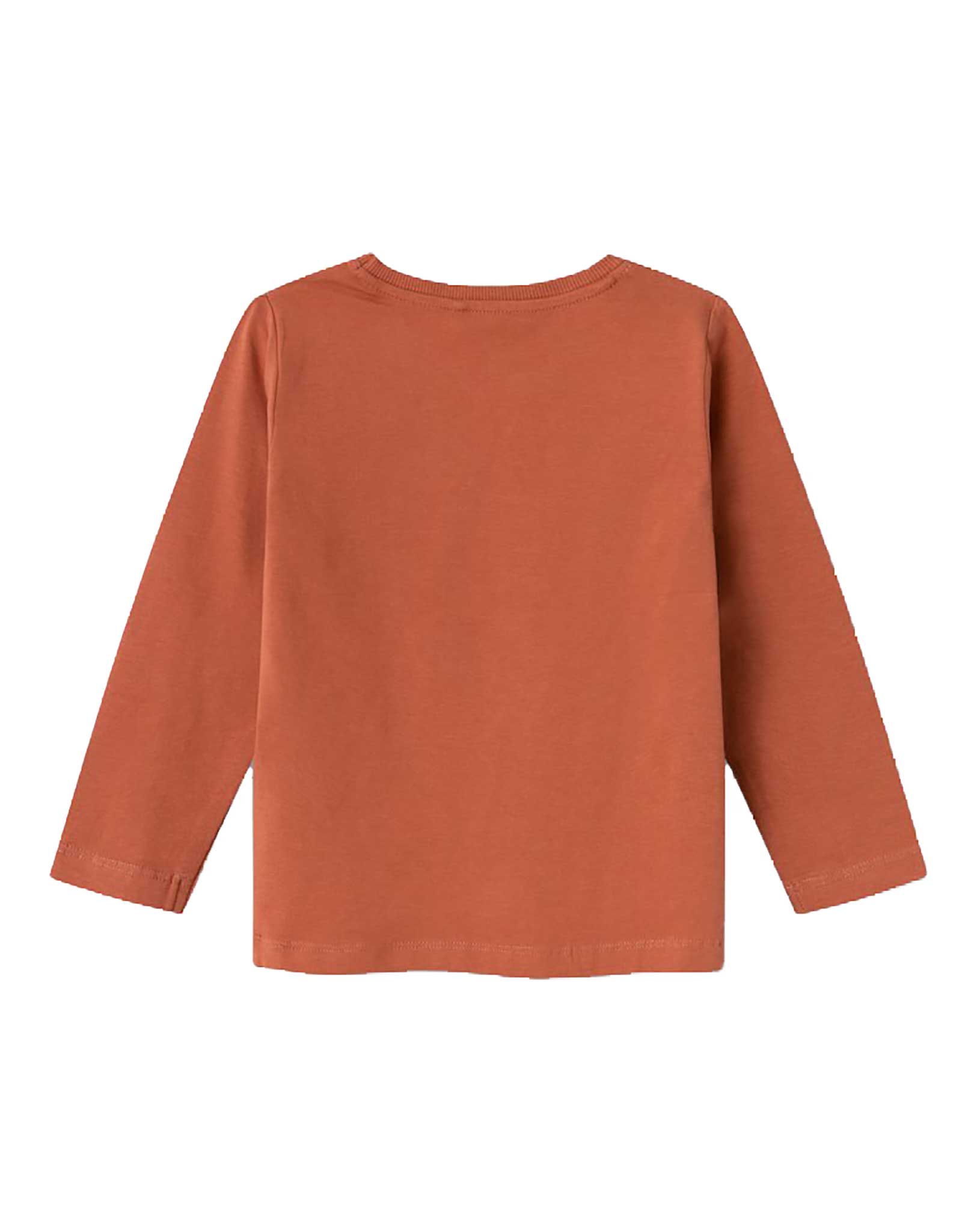 Langarmshirt NMMVUX BASKETBALL in baked clay