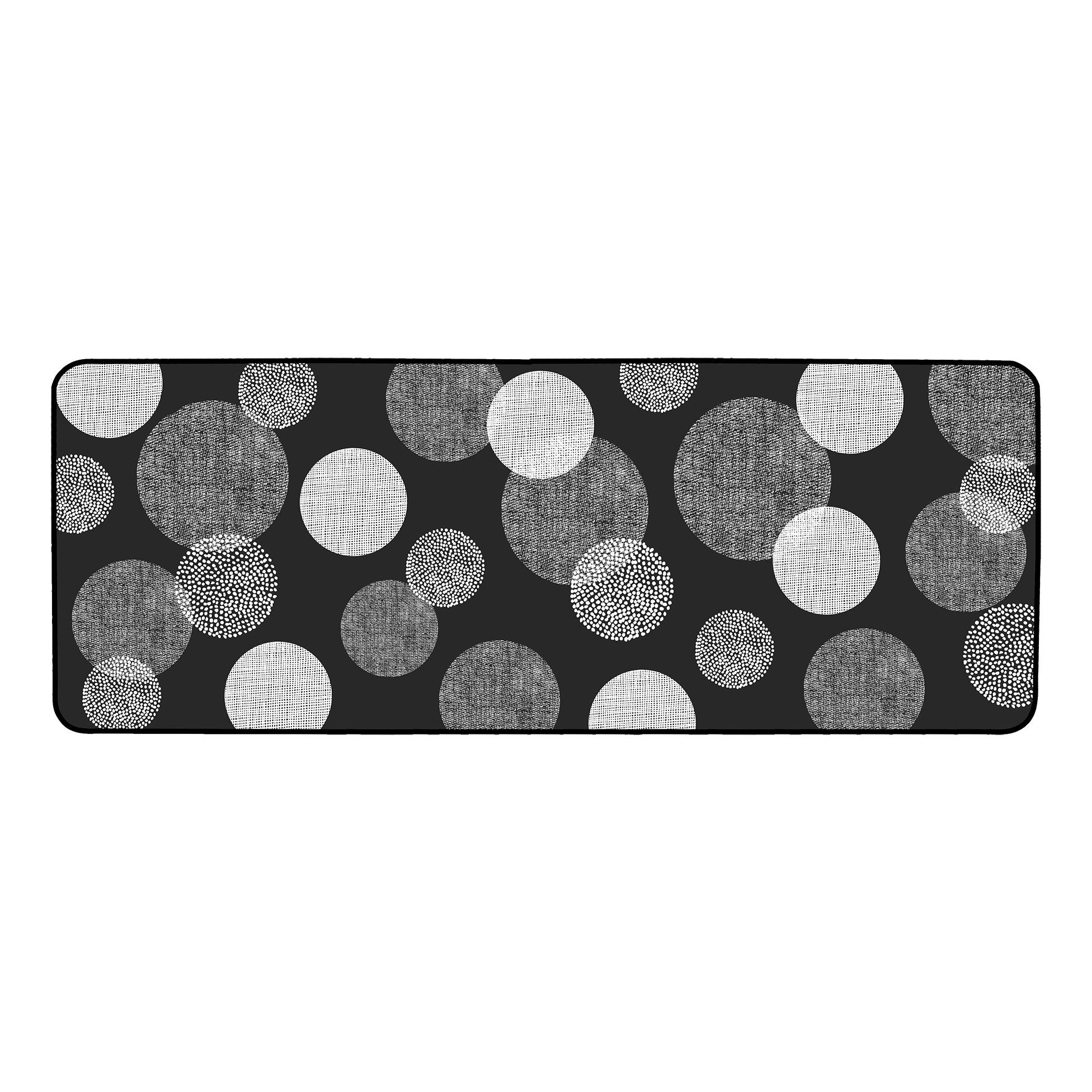 TAPIS RECTANGLE 45X120CM TISSE IMPRIME OXANA