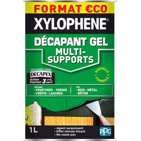 Décapant gel - Multi-supports - Decapex - Pot 1 L