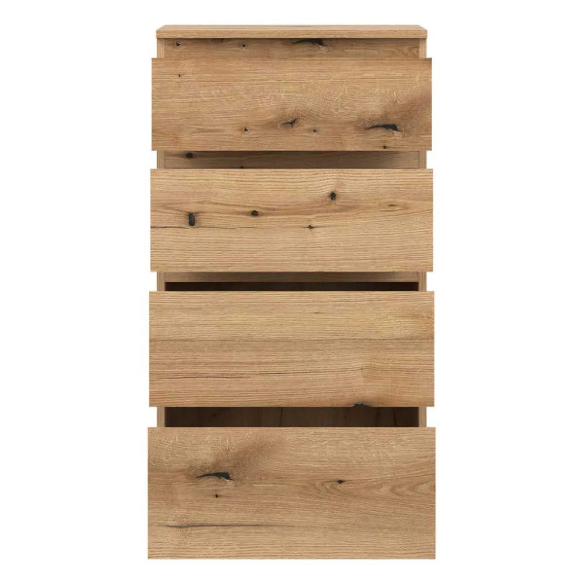 Dansmamaison Commode 4 tiroirs - Bois clair