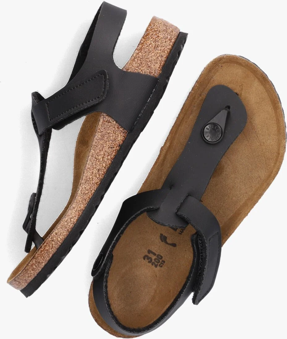 BIRKENSTOCK zwarte birkenstock sandalen kairo kids