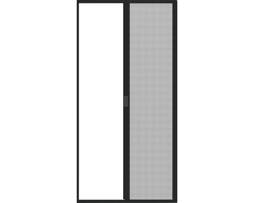 Vliegenhor aluminium deurrolgordijn home protect autoSTOP antraciet 150x220 cm