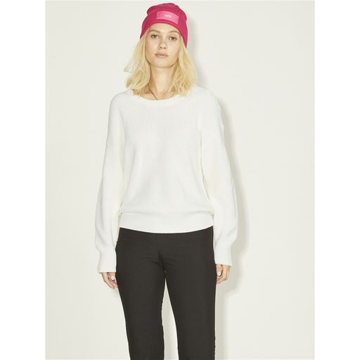 JJXX Mila Twist Striktrøje, Snow White, XS