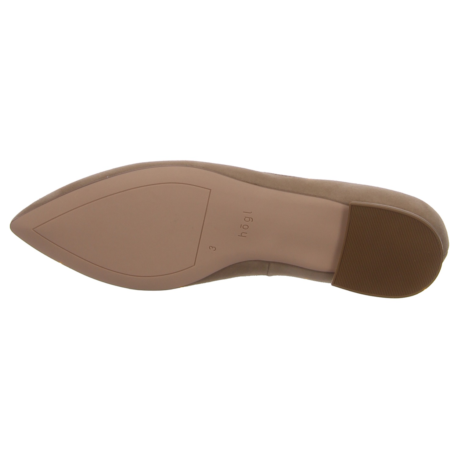 Högl Ballerinas taupe grau