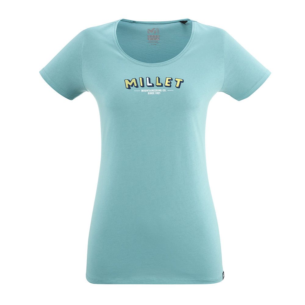Millet RETRO - Tee-shirt Femme porcelain