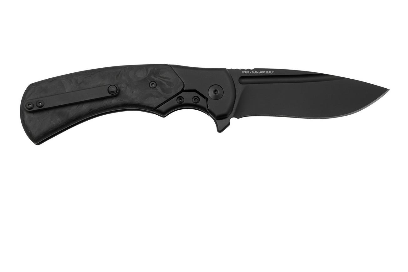 Fox 40 Years Anniversary Knife FX-F2017, M390, Titanium Marble Carbonfiber zakmes