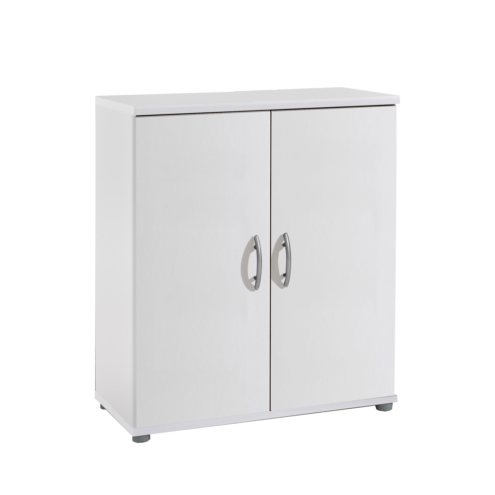 Kommode - weiß - 2 Türen - 60 cm