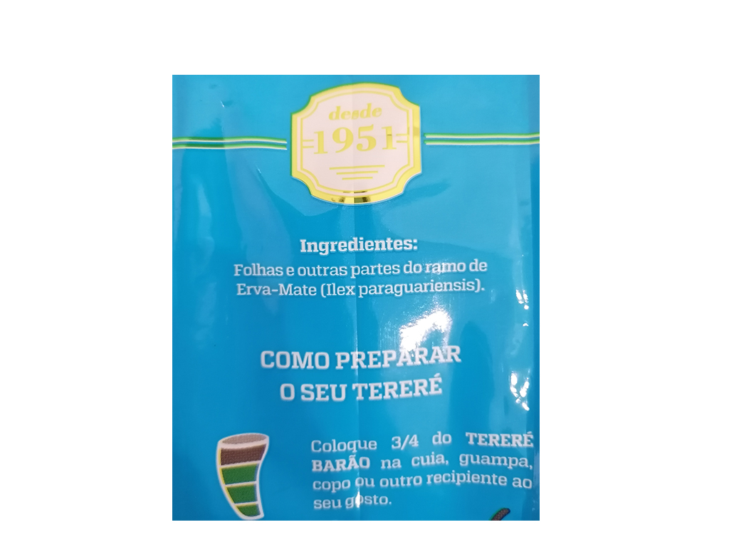 ERVA MATE BARÃO TERERÊ 500G