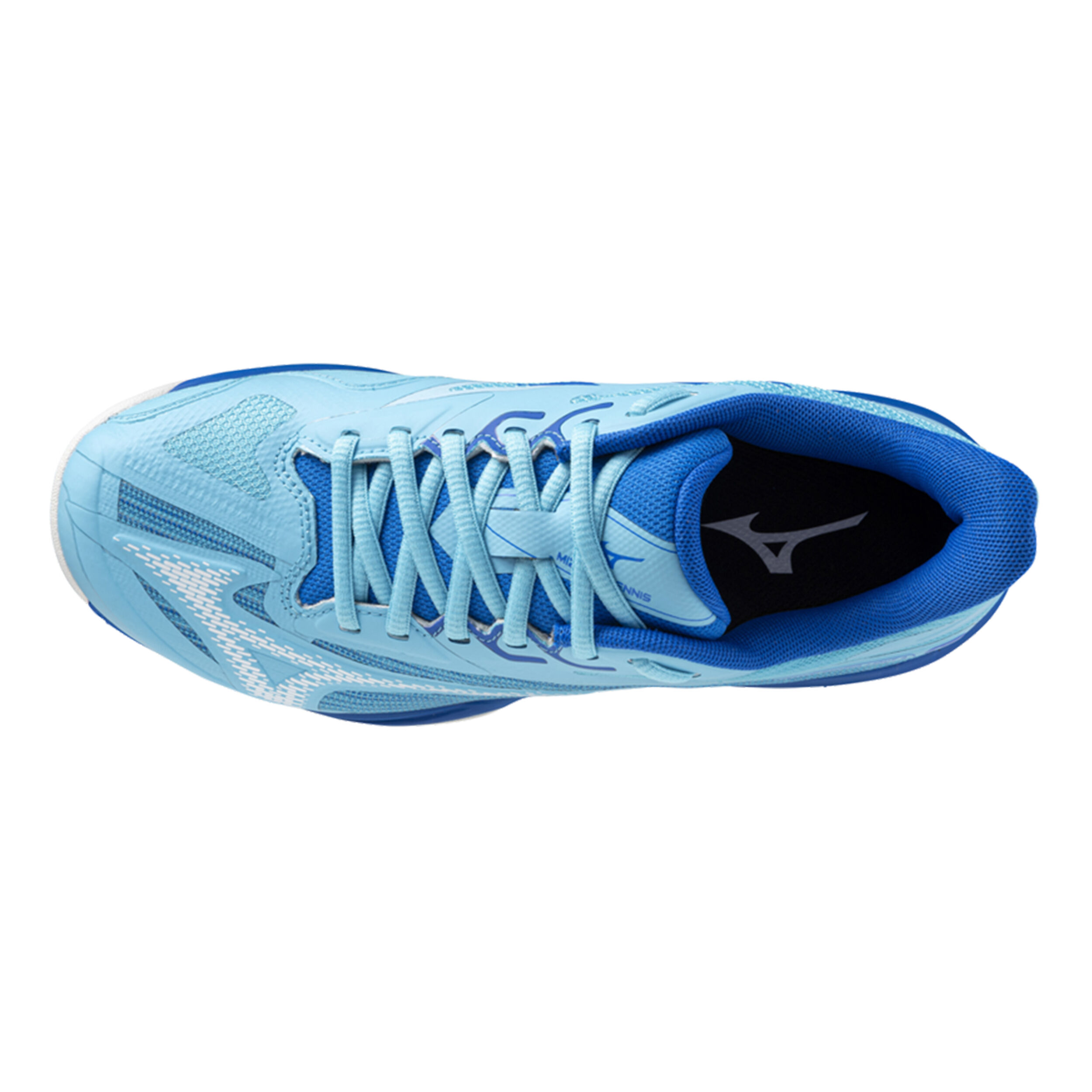Mizuno Wave Exceed Light Chaussures Toutes Surfaces Femmes - Bleu , Blanc