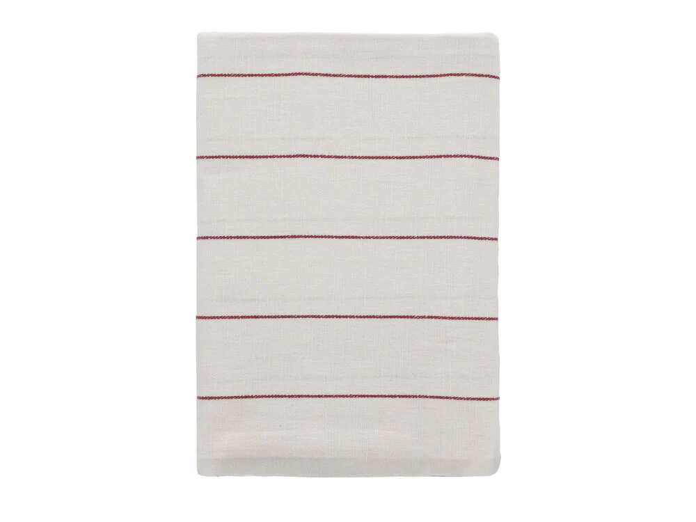 Södahl  Line dug - Offwhite/Red