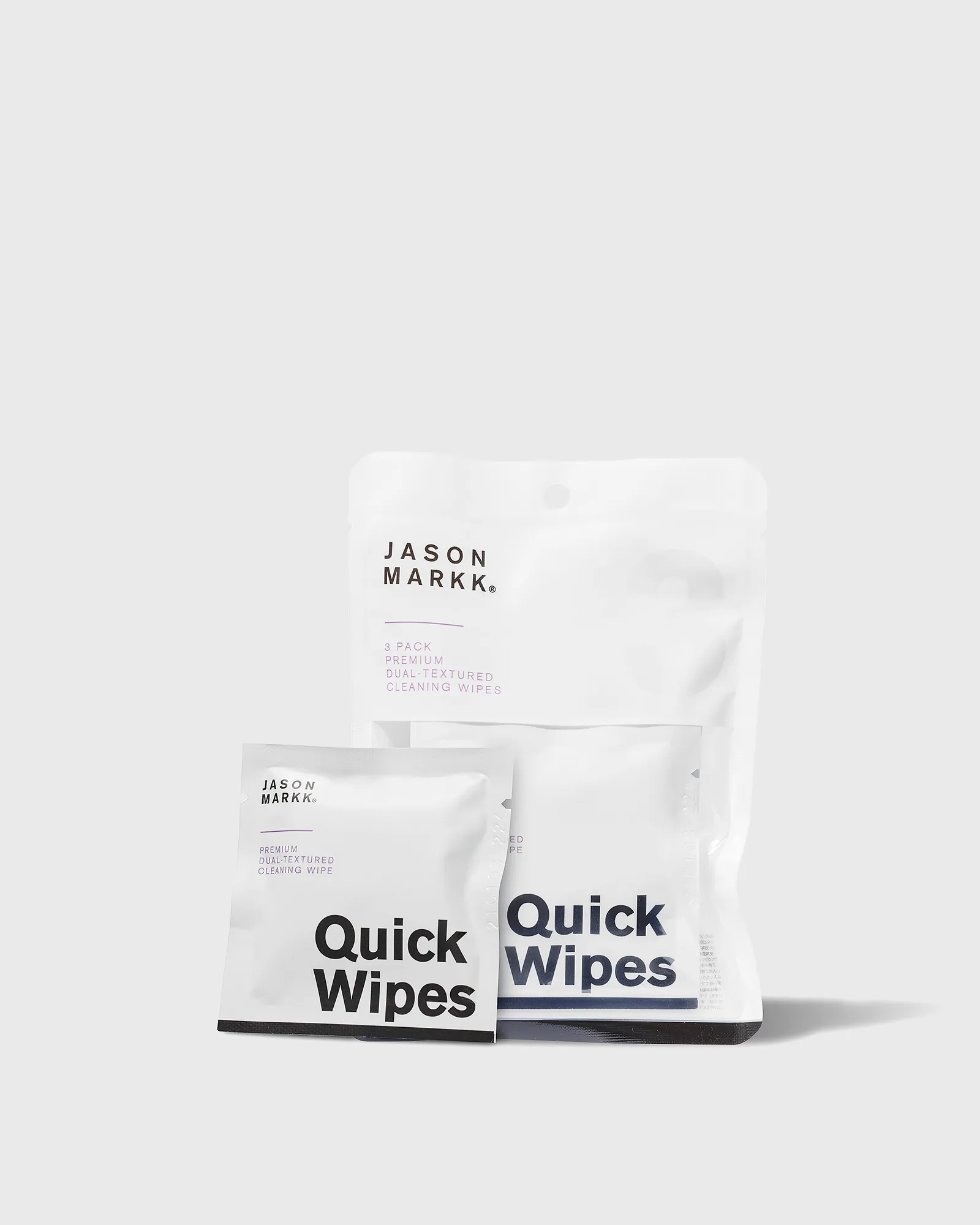 Pacote com 3 lenços umedecidos Jason Markk Quick Wipes
