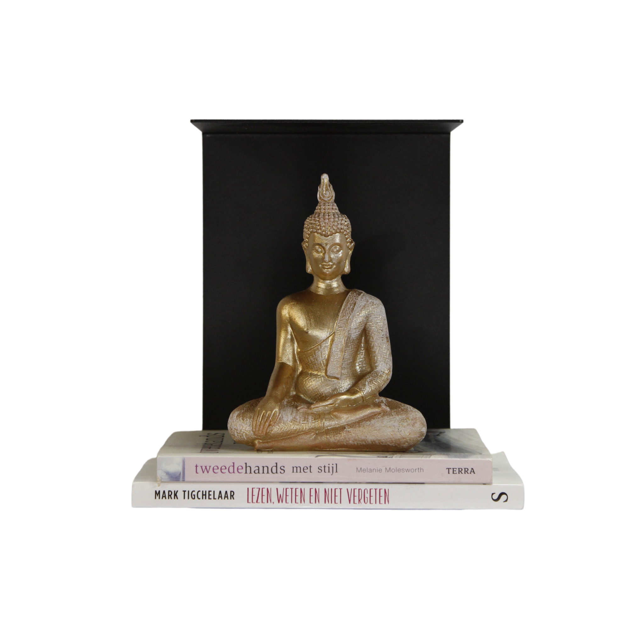 U-wandplank magnetische zwart