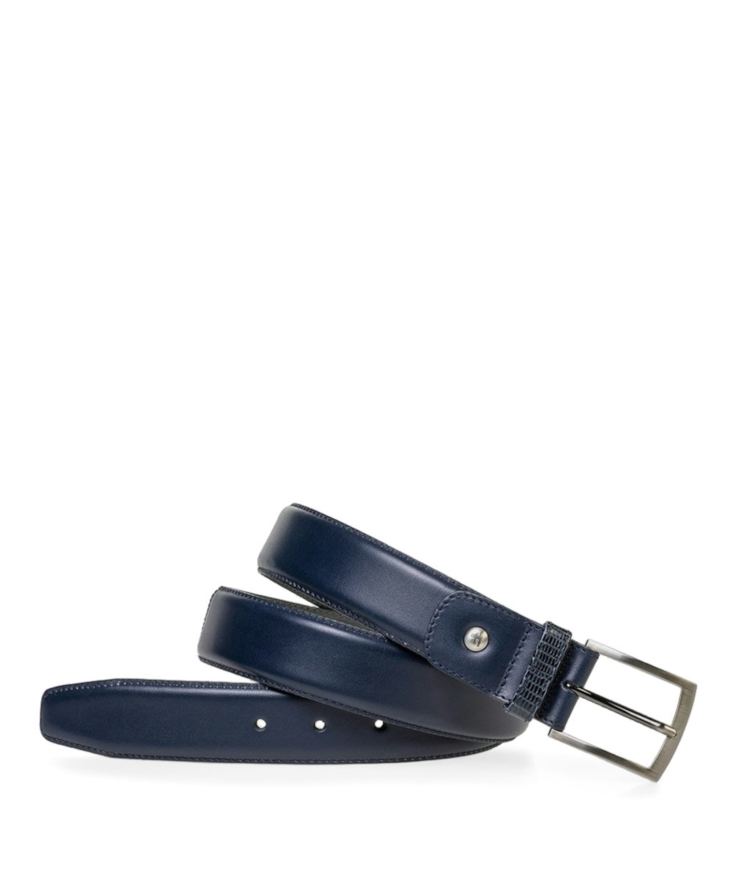 Floris van Bommel Heren riem blauw