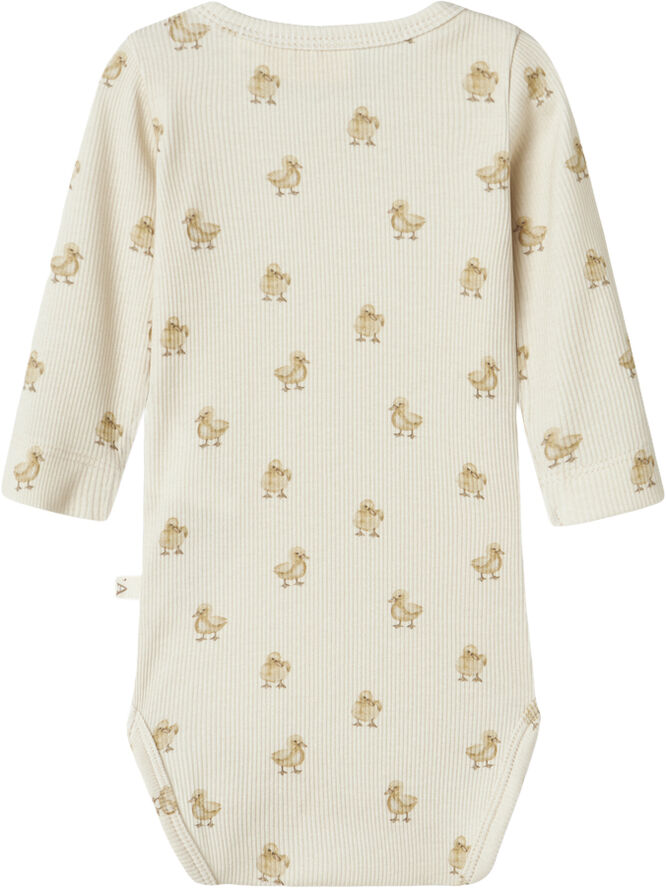 Lil' Atelier NBNLAVO EMO LS SLIM BODY LIL Turtledove/duck