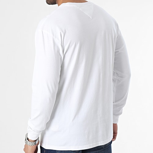 Tee Shirt Manches Longues Classic Linear 6879 Blanc