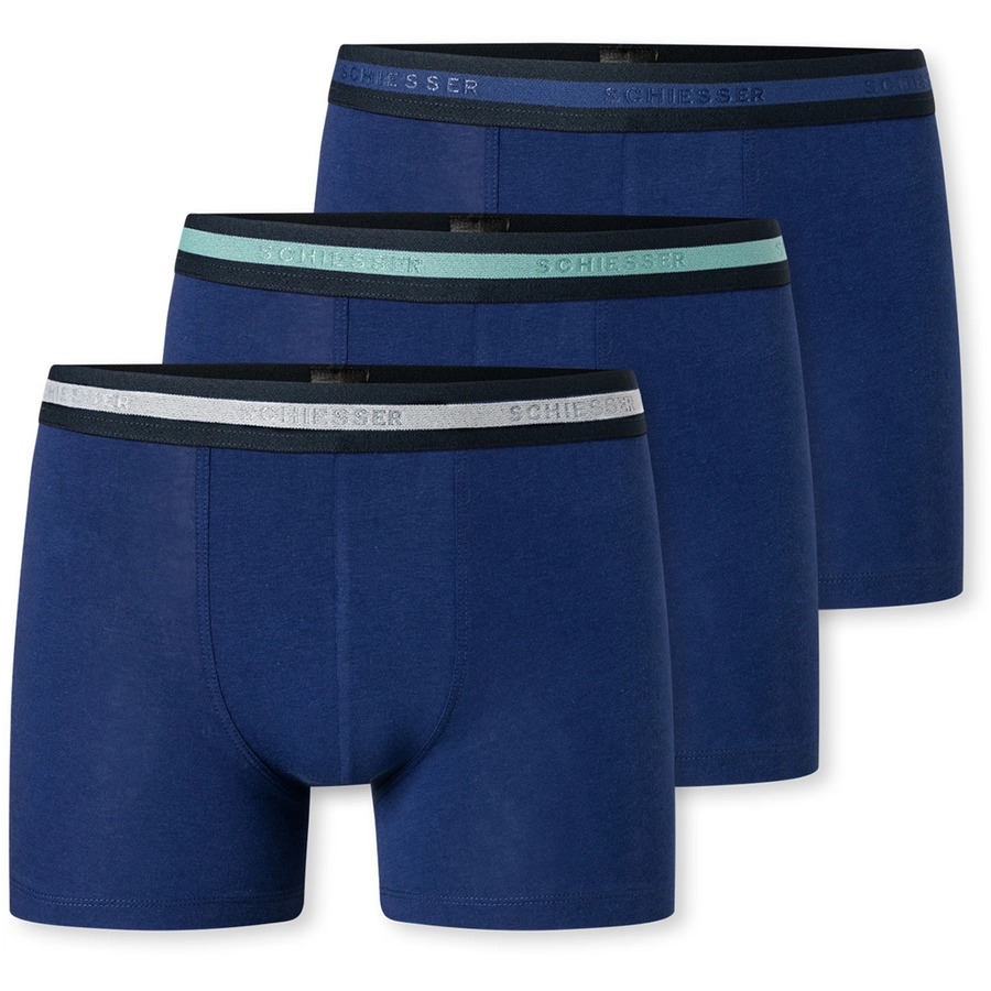 Schiesser Trunk 955 Organic Cotton Nachtblau