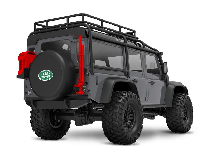 Traxxas Scale Crawler TRX-4M Land Rover Defender Silber, RT TRX-4 Performance im Mini-Format