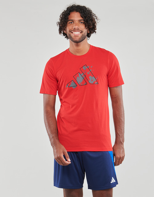 adidas Performance - TR-ES+ TEE - Rouge / Gris