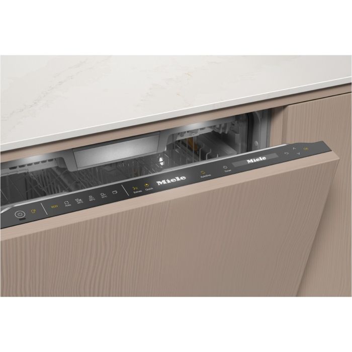 Miele Vollintegrierbarer Geschirrspüler G 7783 SCVi AutoDos K2O FF Obsidianschwarz