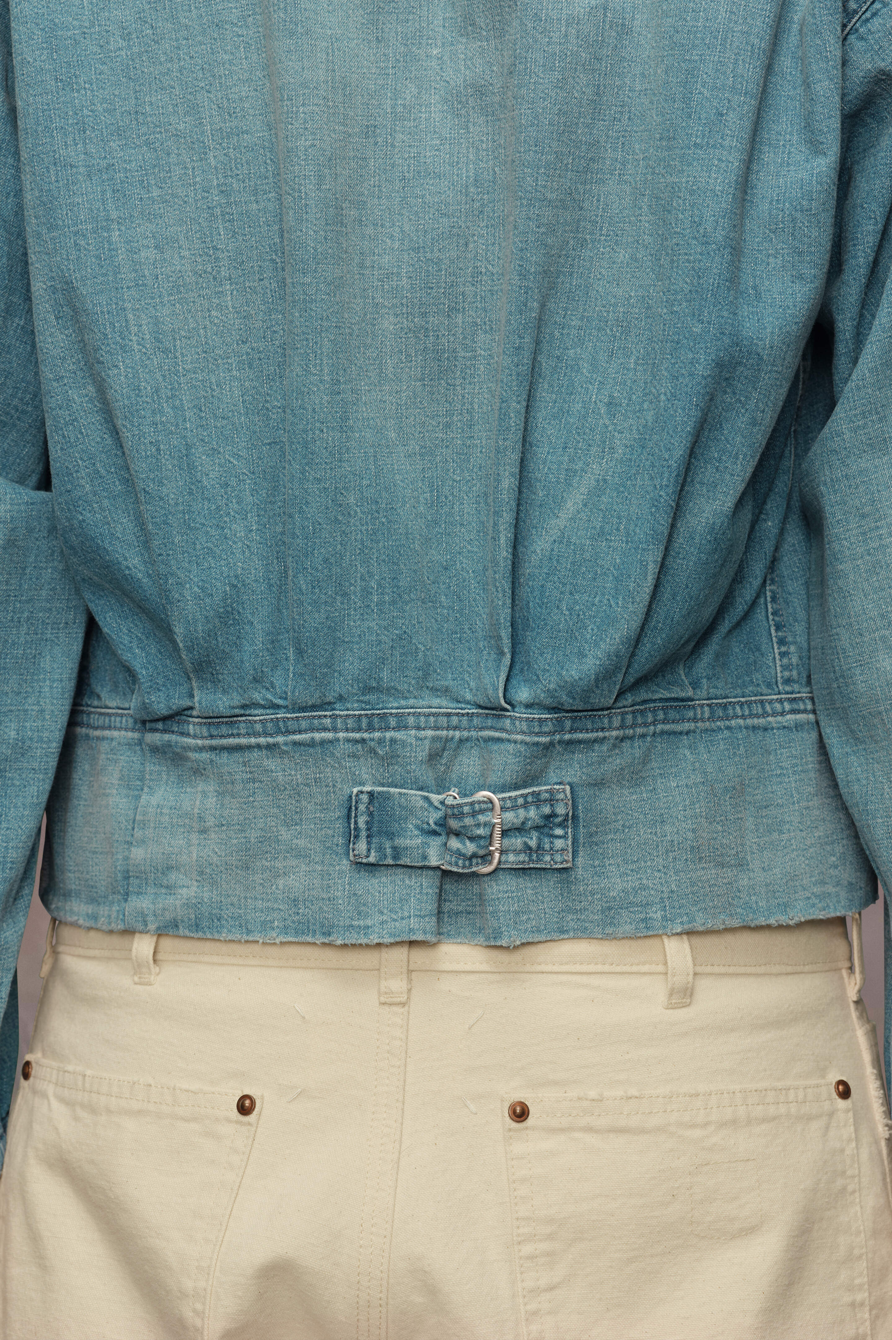 Caban en denim