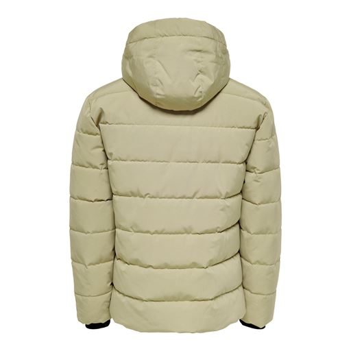 ONLY & Sons Cayson Puffa Jakke, Chinchilla, S