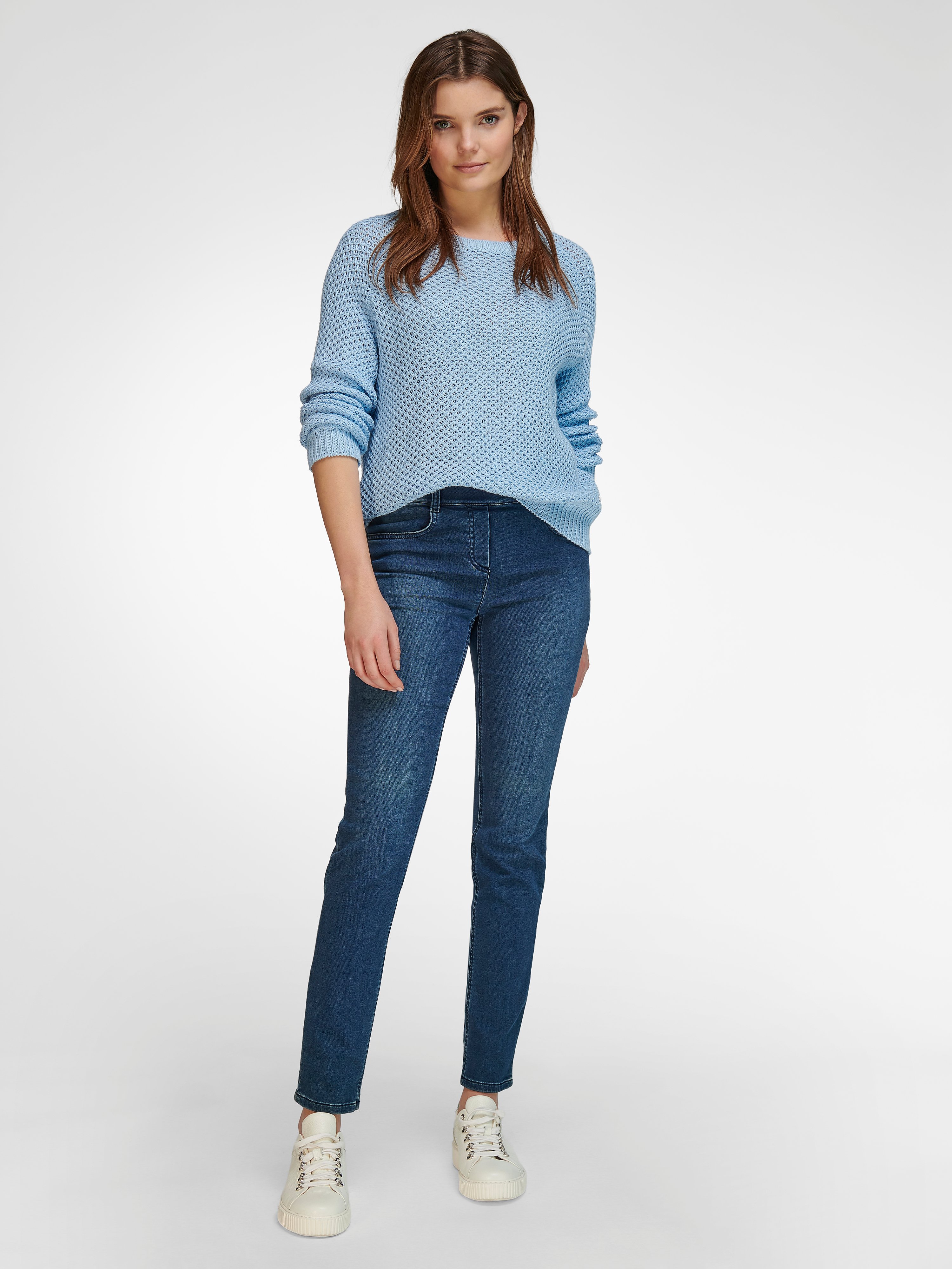 Schlupf-Jeans