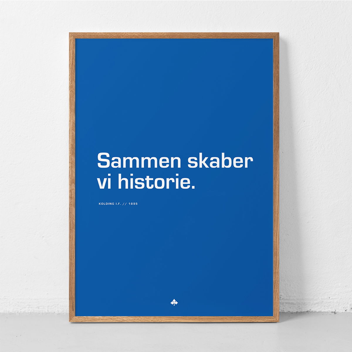 Kolding IF Plakat Sammen Skaber Vi 50x70 cm