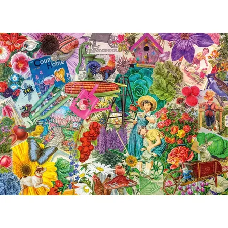 Schmidt Spiele Puzzle - Happy Gardening, 1000 Teile