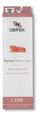 aetrex L2320W Premium Platfoot