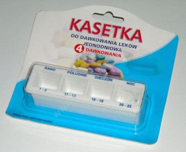 El-Comp KD4-A daglig medikamentdoseringskassett