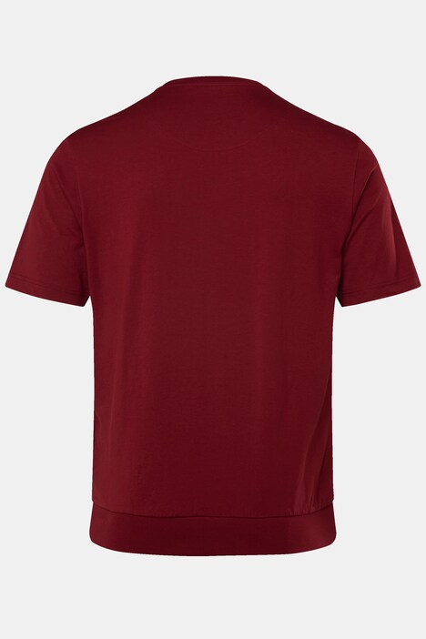 Men+ T-Shirt Bauchfit, Halbarm, großer Print, bis 84/86