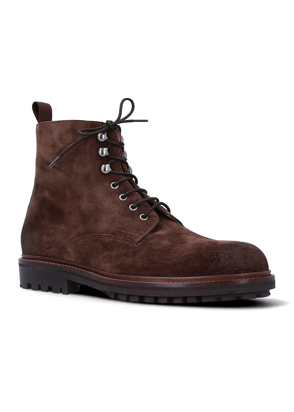 BOOTS TOLOMEO VELOURS MARRON