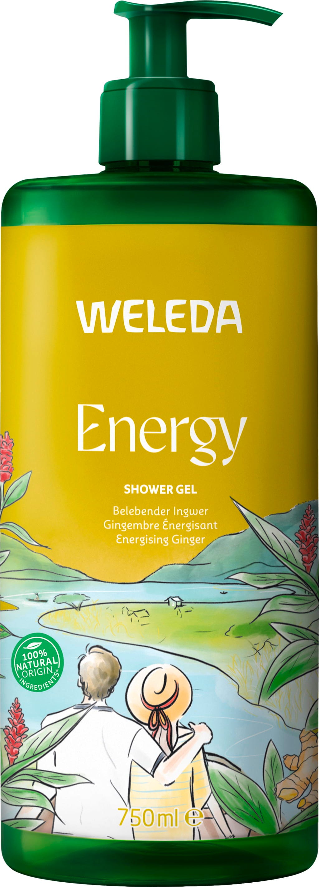 Weleda  Energy Shower Gel Ingwer, 750 ml