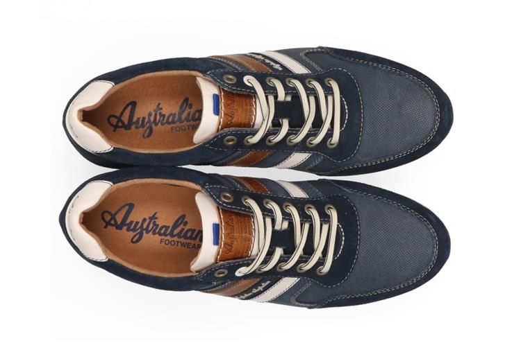 Australian Footwear Camaro leather Blue-combi (SJC)