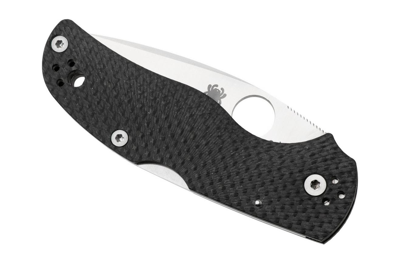 Spyderco Native 5 Fluted Carbonfiber S90V C41CFFP5 zakmes