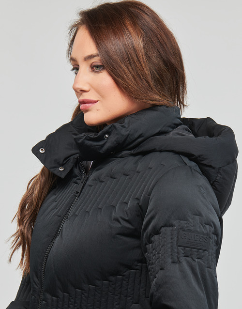 Guess - IDA LONG DOWN JACKET - Noir