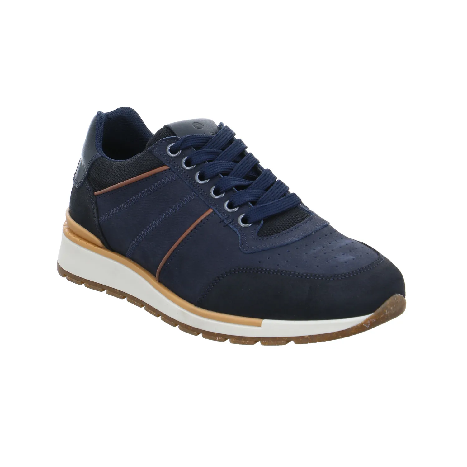 SAILER Halbschuhe Sneaker Blau Leder
