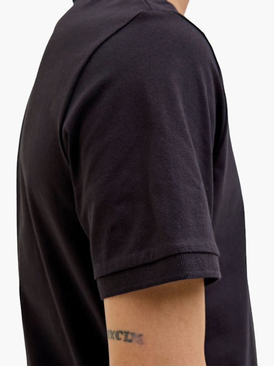 JACK & JONES Polo-Shirt Schwarz