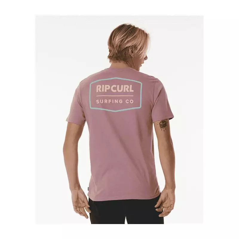 Teeshirt RIPCURL Marking Tee Mauve M