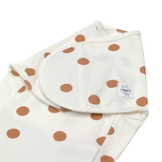 Couverture d'emmaillotage   Big Dots Blanc        de               Lässig