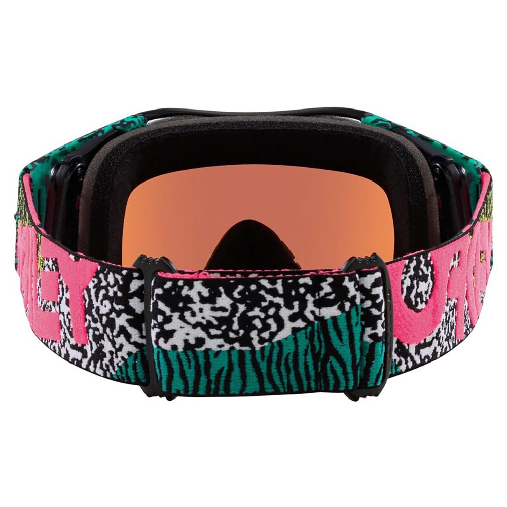 Oakley - Masque Airbrake MX Heritage Bengal Venom - Ecran Prizm Noir / Vert / Jaune / Rose