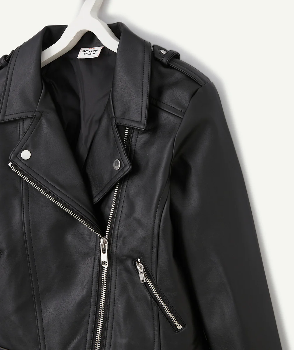 VESTE PERFECTO FILLE NOIRE