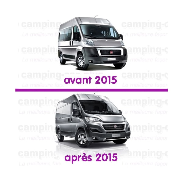 Coques rétros camping-car HTD Noires Ducato après 2006