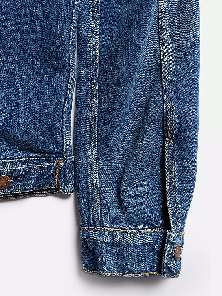 NUDIE JEANS Jeansjacke DANNY GREASE blau