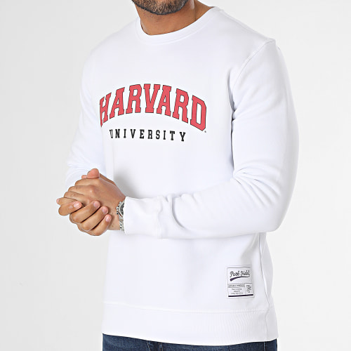 Sweat Crewneck Harvard Blanc