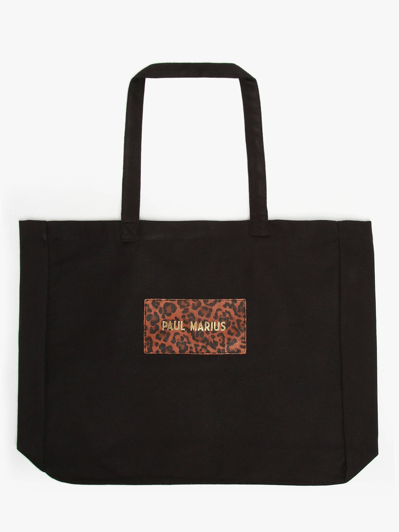 Sac tote bag Lopard coton PAUL MARIUS