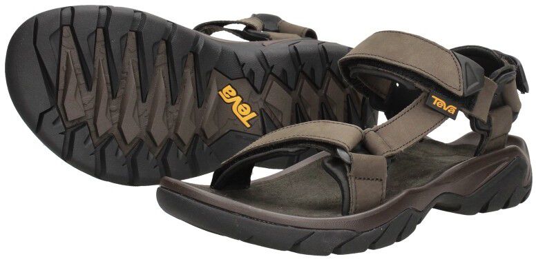Teva Terra Fi 5 Universal Leather donkerbruin