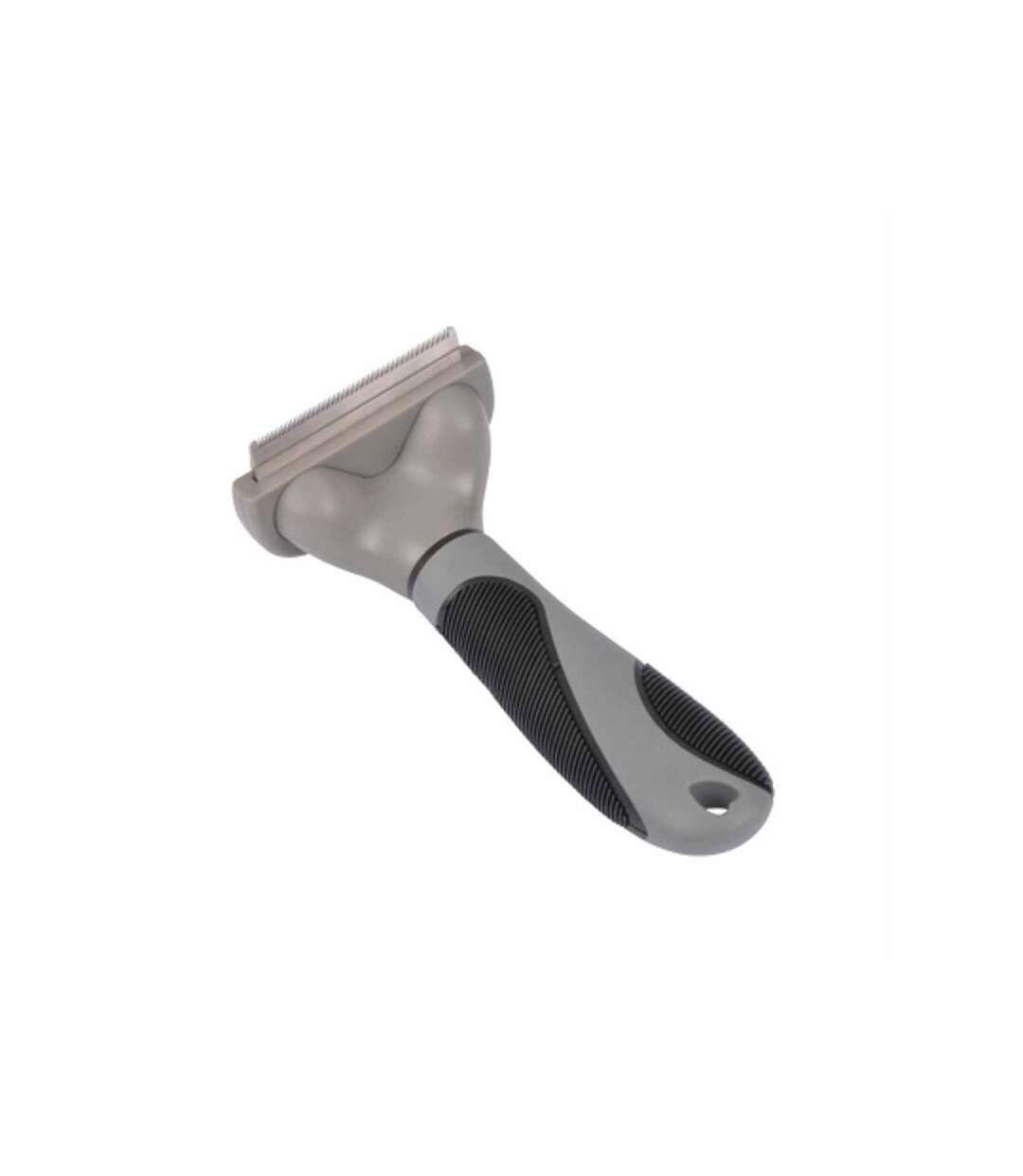 Paris Prix - Brosse De Toilettage spéciale Sous Poils 16cm Gris